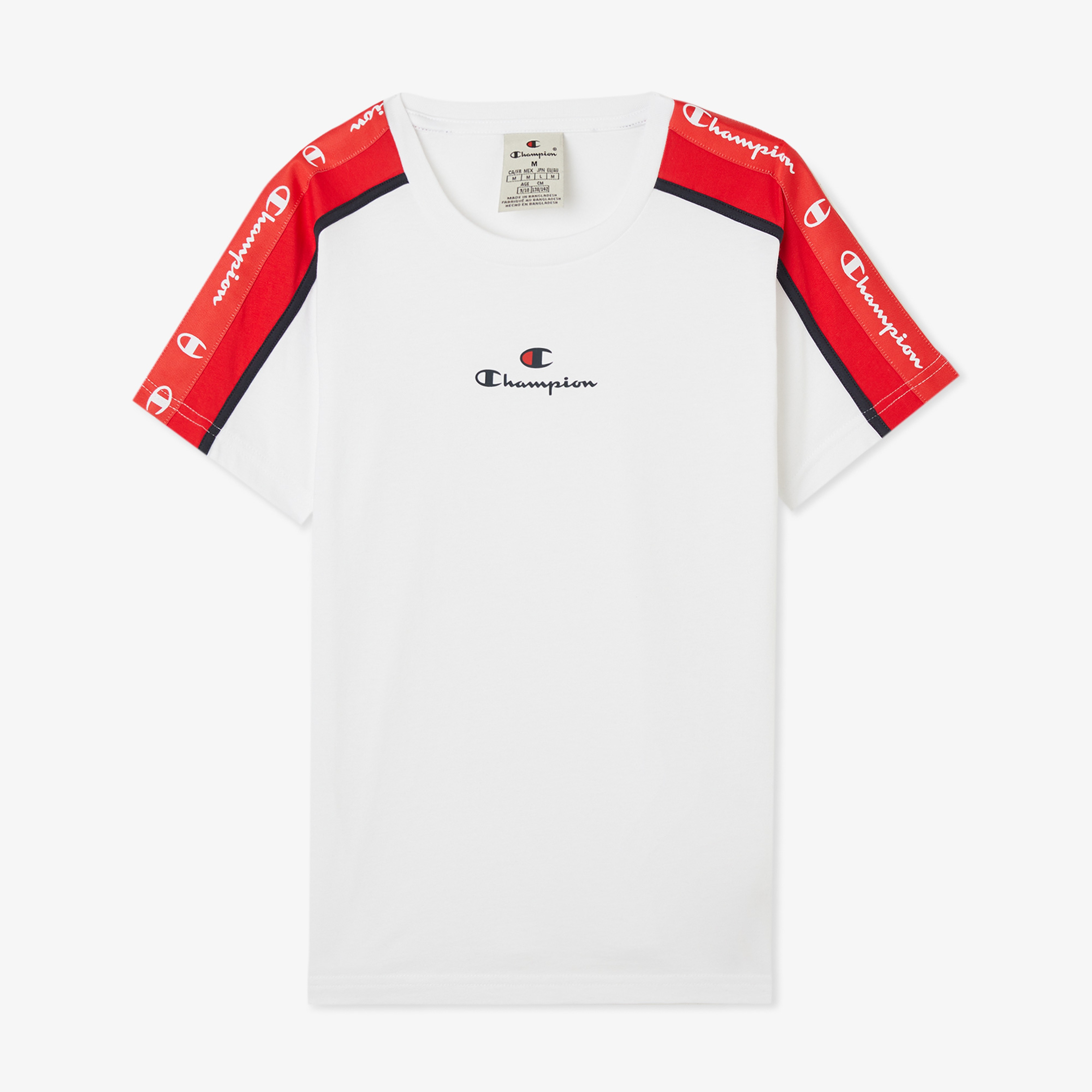 Champion Crewneck Çocuk Beyaz T-Shirt