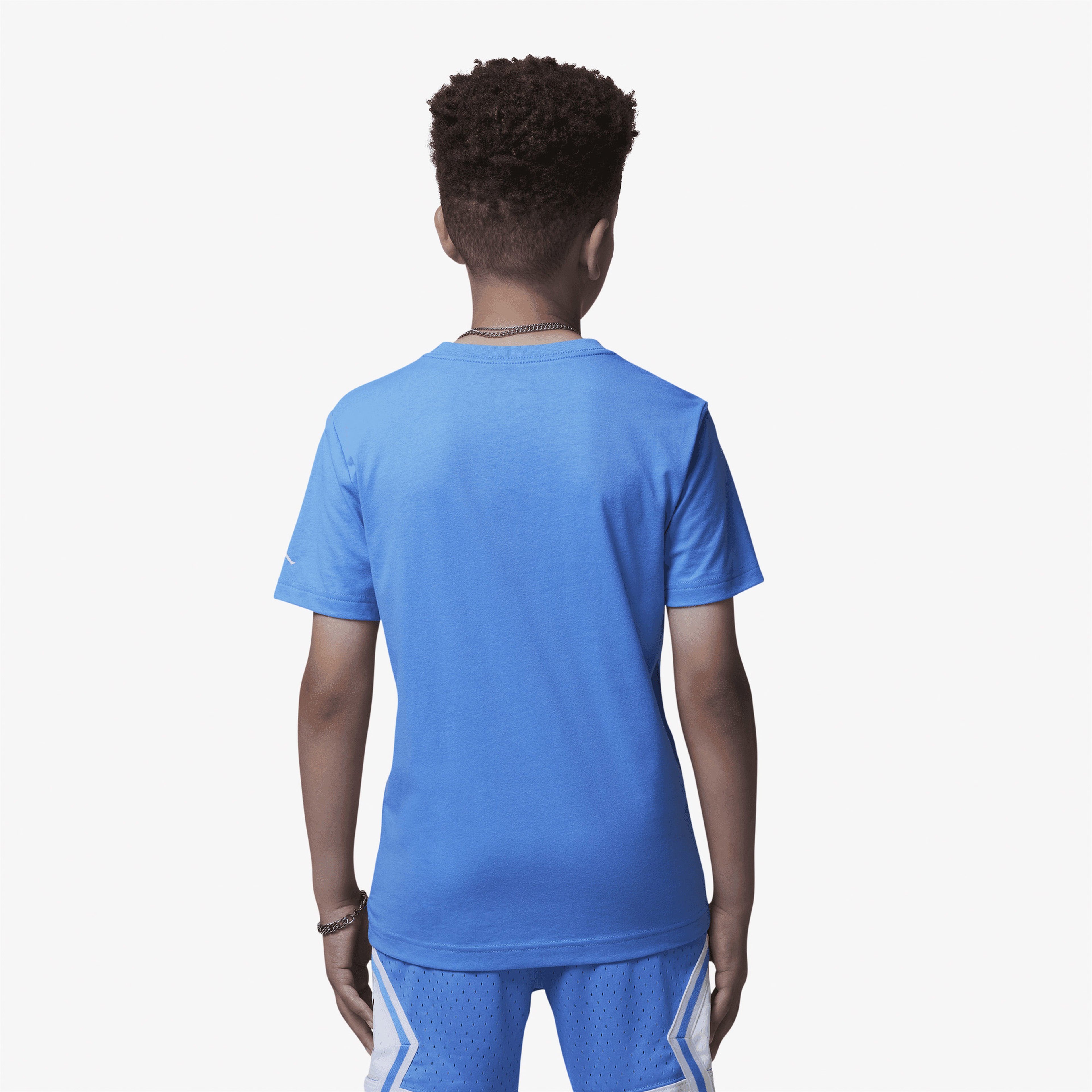 Jordan Jdb Shattered Glass Jumpman Çocuk Mavi T-Shirt