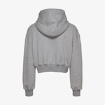 Tommy Hilfiger Tjw Zip Thru Applique Kadın Gri Hoodie
