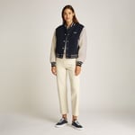 Tommy Hilfiger Tjw Wool Varsity Ext Kadın Mavi Ceket