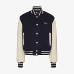 Tommy Hilfiger Tjw Wool Varsity Ext Kadın Mavi Ceket