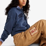 Tommy Hilfiger Rlx Cargo Canvas Kadın Gri Pantolon