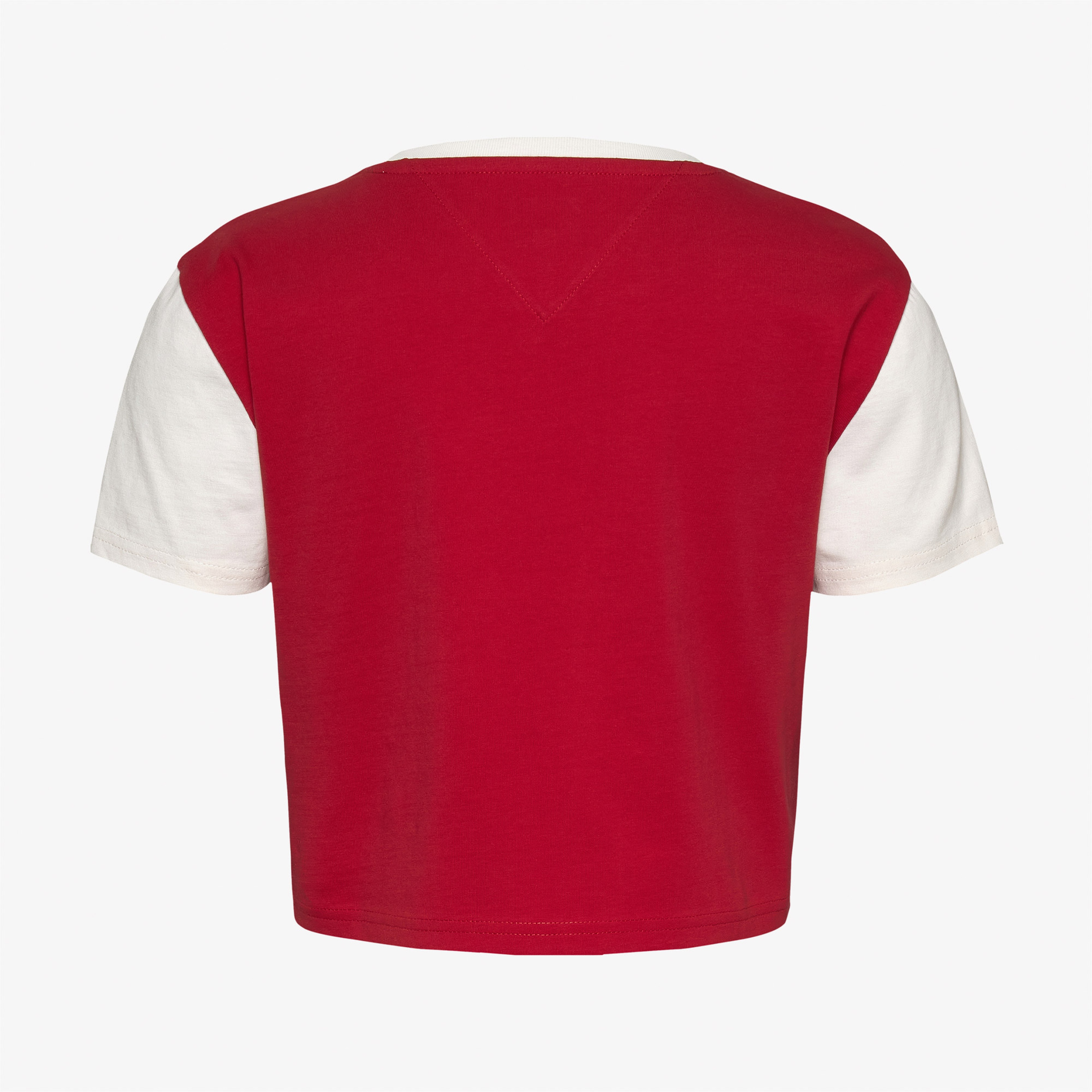 Tommy Hilfiger Tjw Reg Crp Varsity Kadın Kırmızı T-Shirt