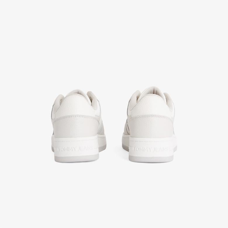 Tommy Hilfiger Tjm Retro Basket Cupsole Tumble Erkek Gri Spor Ayakkabı