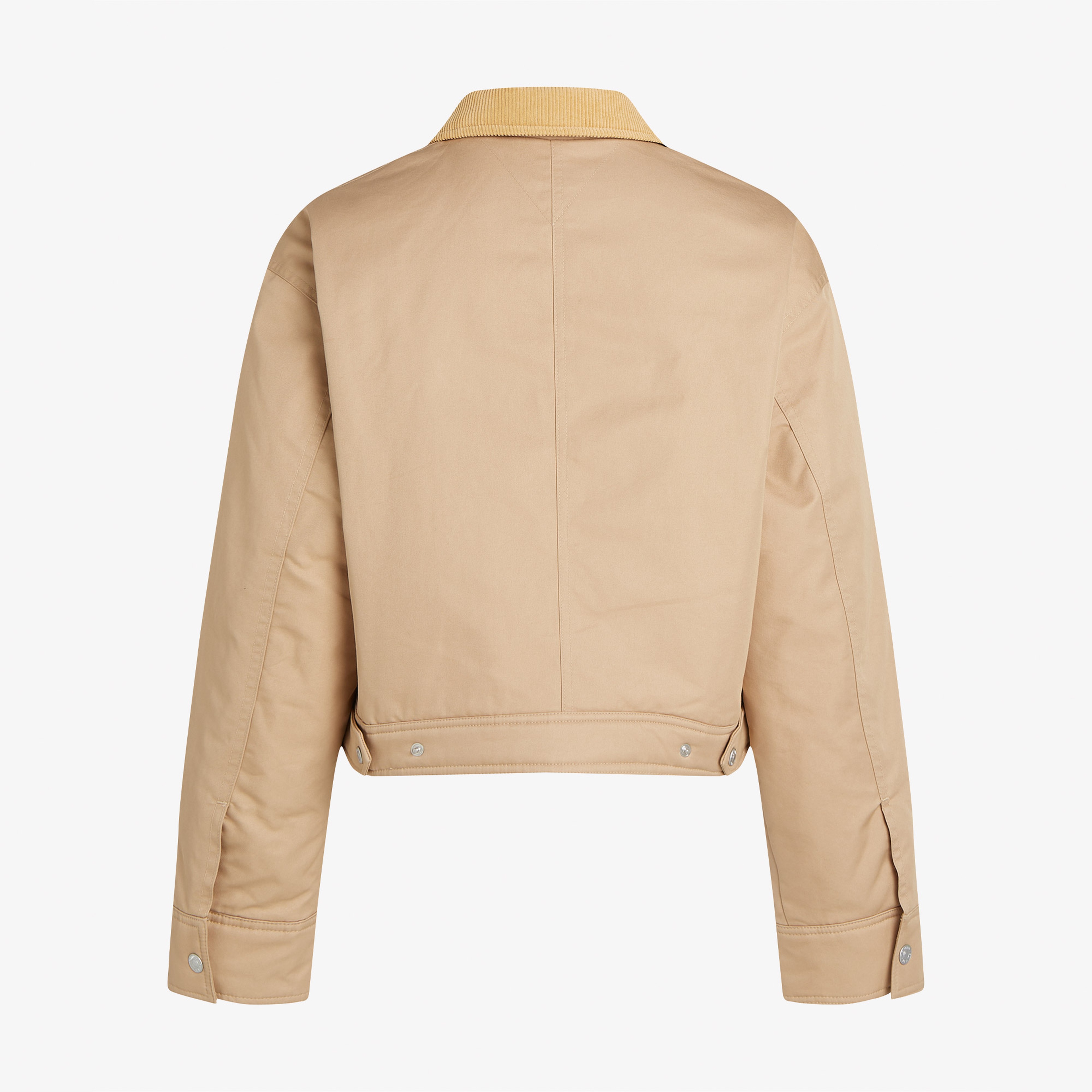 Tommy Hilfiger Tjw Twill With Cord Kadın Kahverengi Ceket