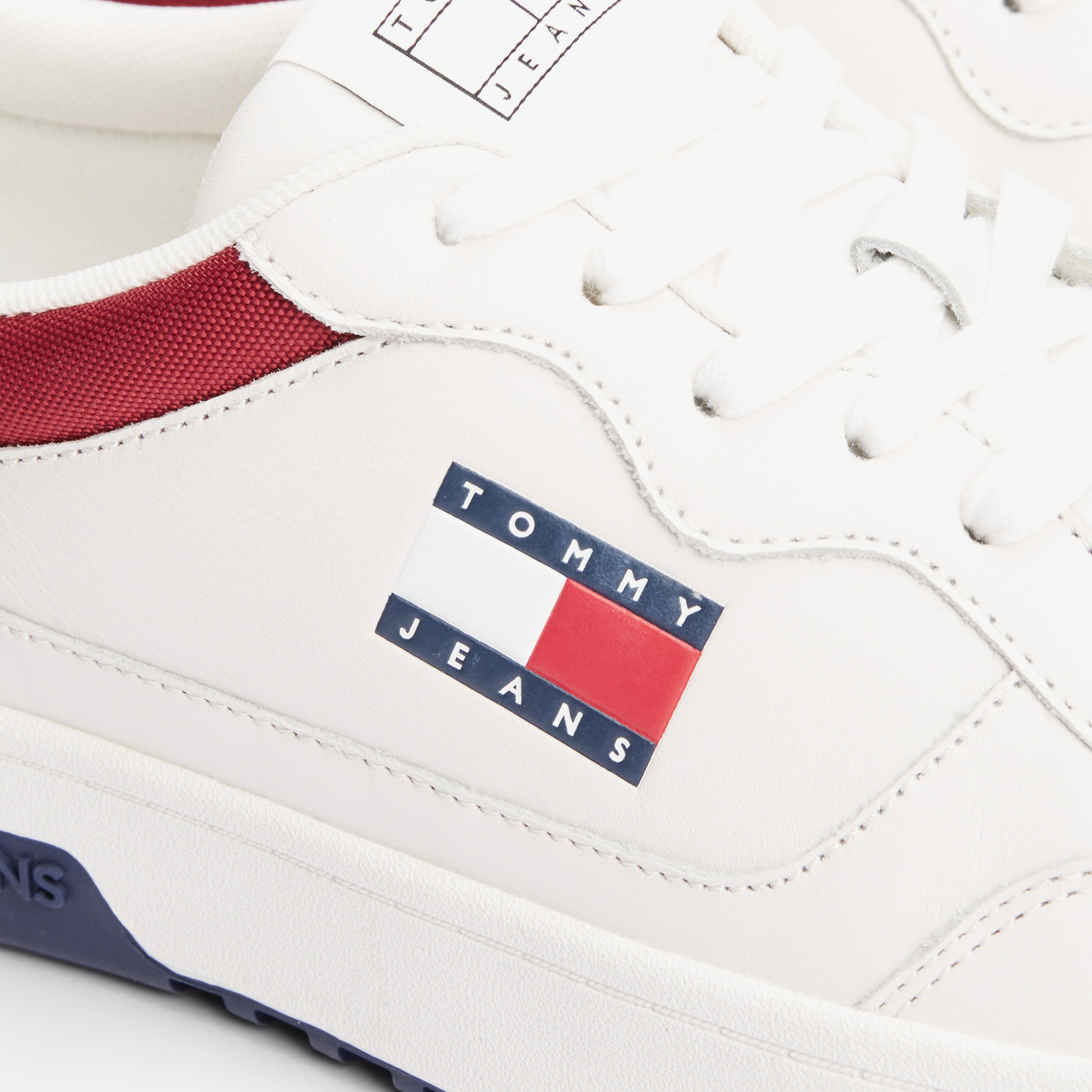 Tommy Hilfiger The Brooklyn Leather Ess Erkek Pembe Spor Ayakkabı