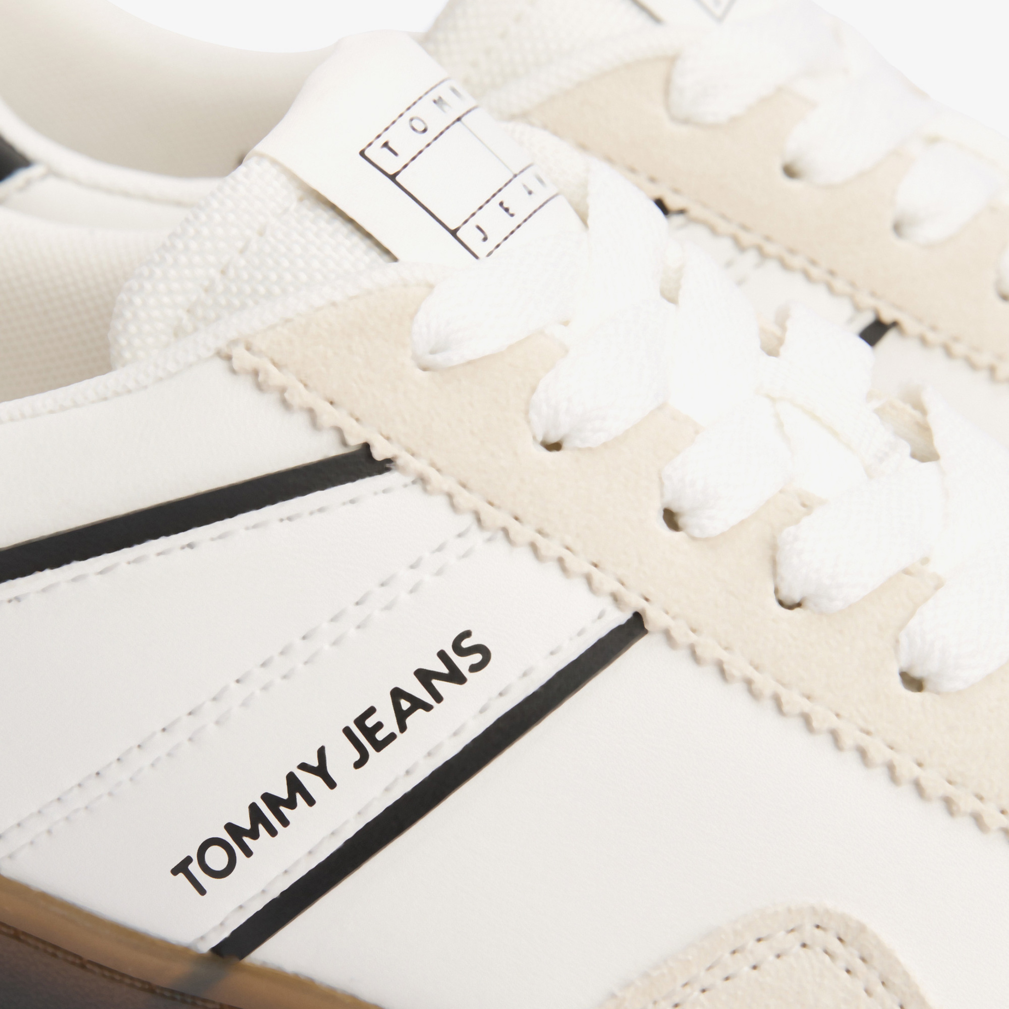 Tommy Hilfiger The Greenwich Leather Erkek Beyaz Sneaker