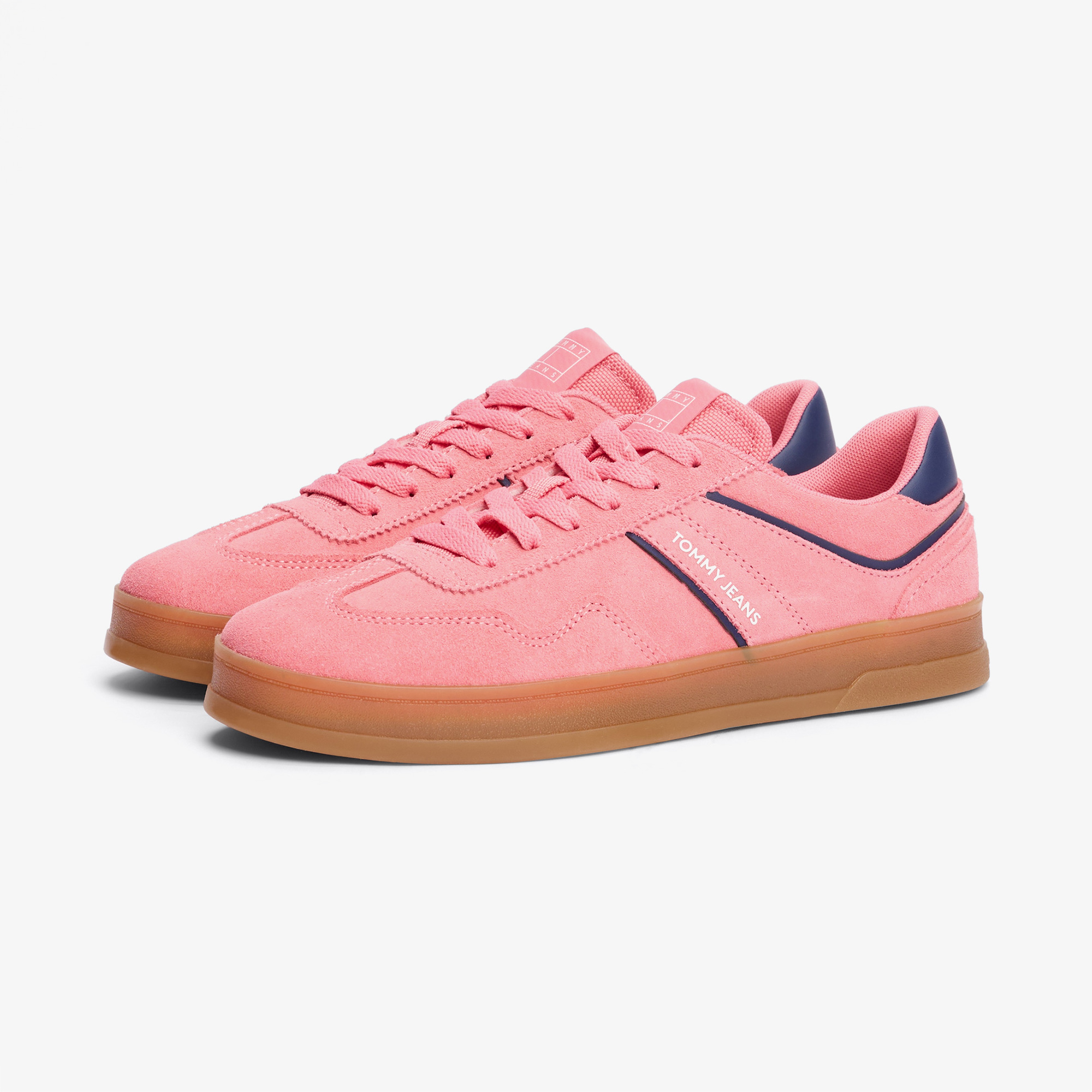 Tommy Hilfiger The Greenwich Suede Kadın Pembe Sneaker