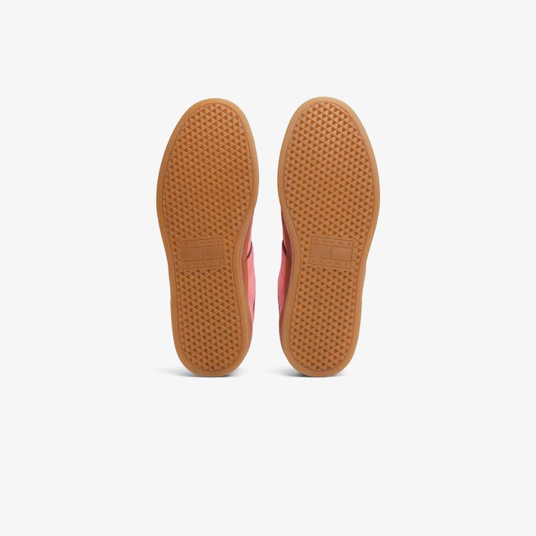 Tommy Hilfiger The Greenwich Suede Kadın Pembe Sneaker