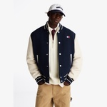 Tommy Hilfiger Tjm Wool Blend Varsity Ext Erkek Mavi Ceket