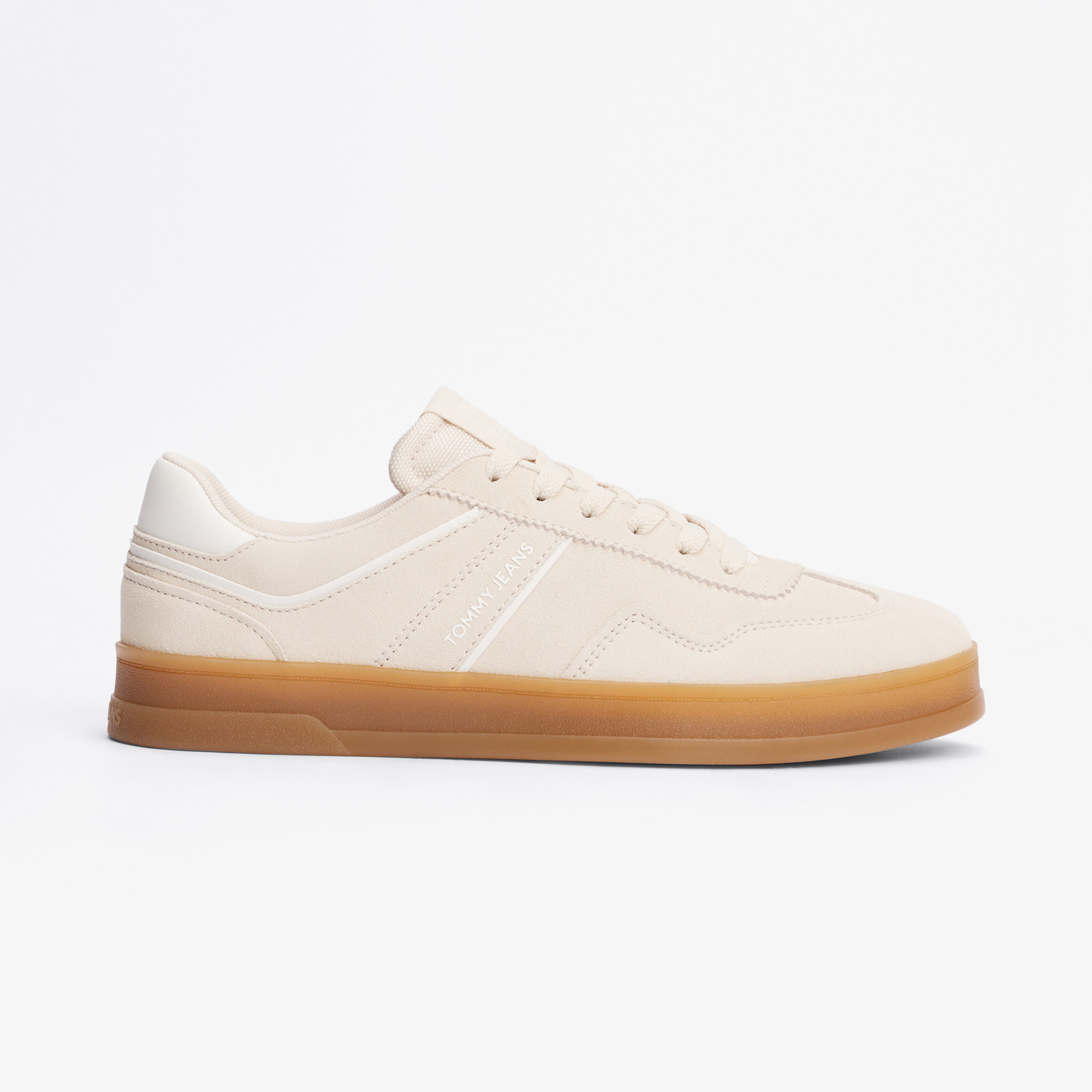 Tommy Hilfiger The Greenwich Suede Kadın Bej Spor Ayakkabı