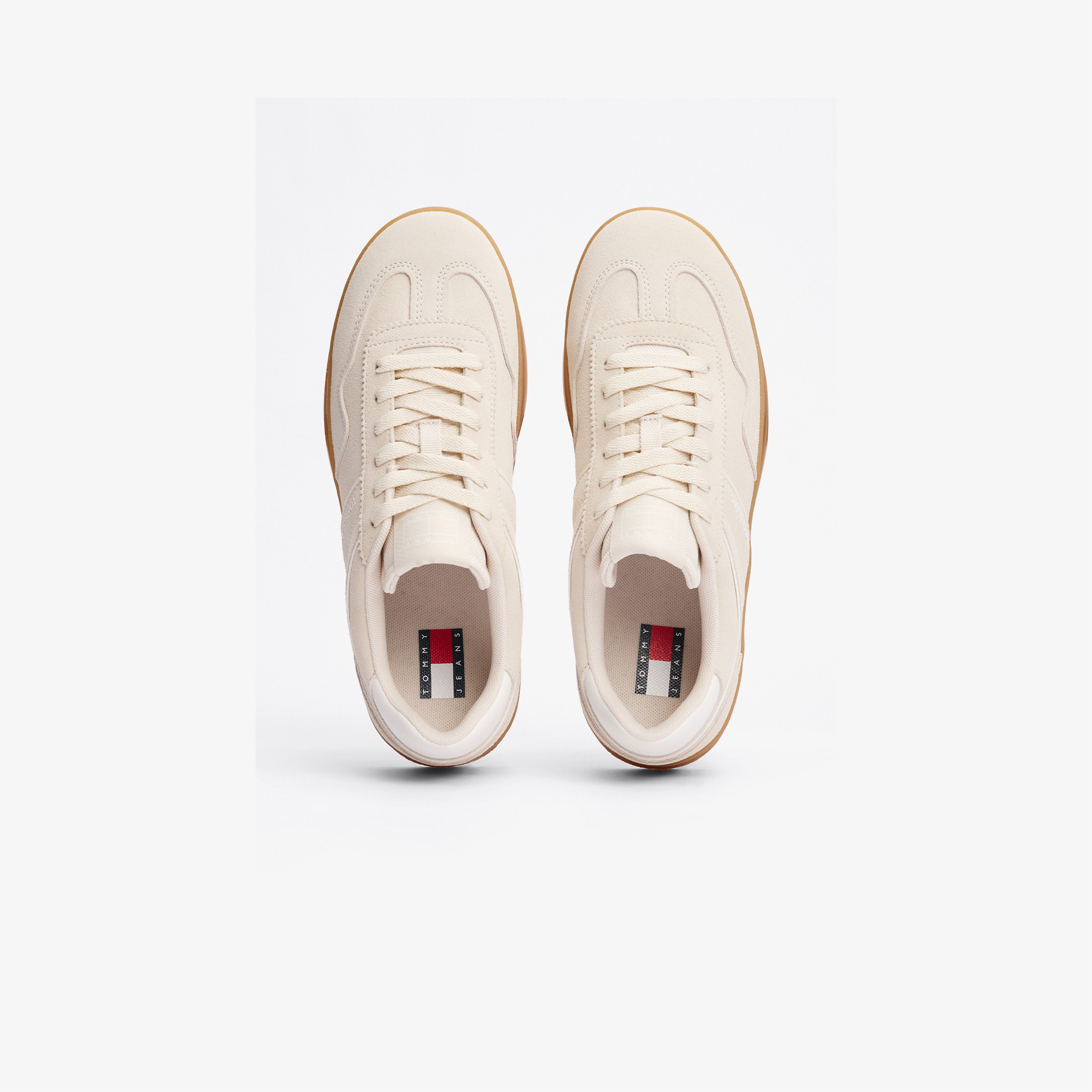 Tommy Hilfiger The Greenwich Suede Kadın Bej Spor Ayakkabı