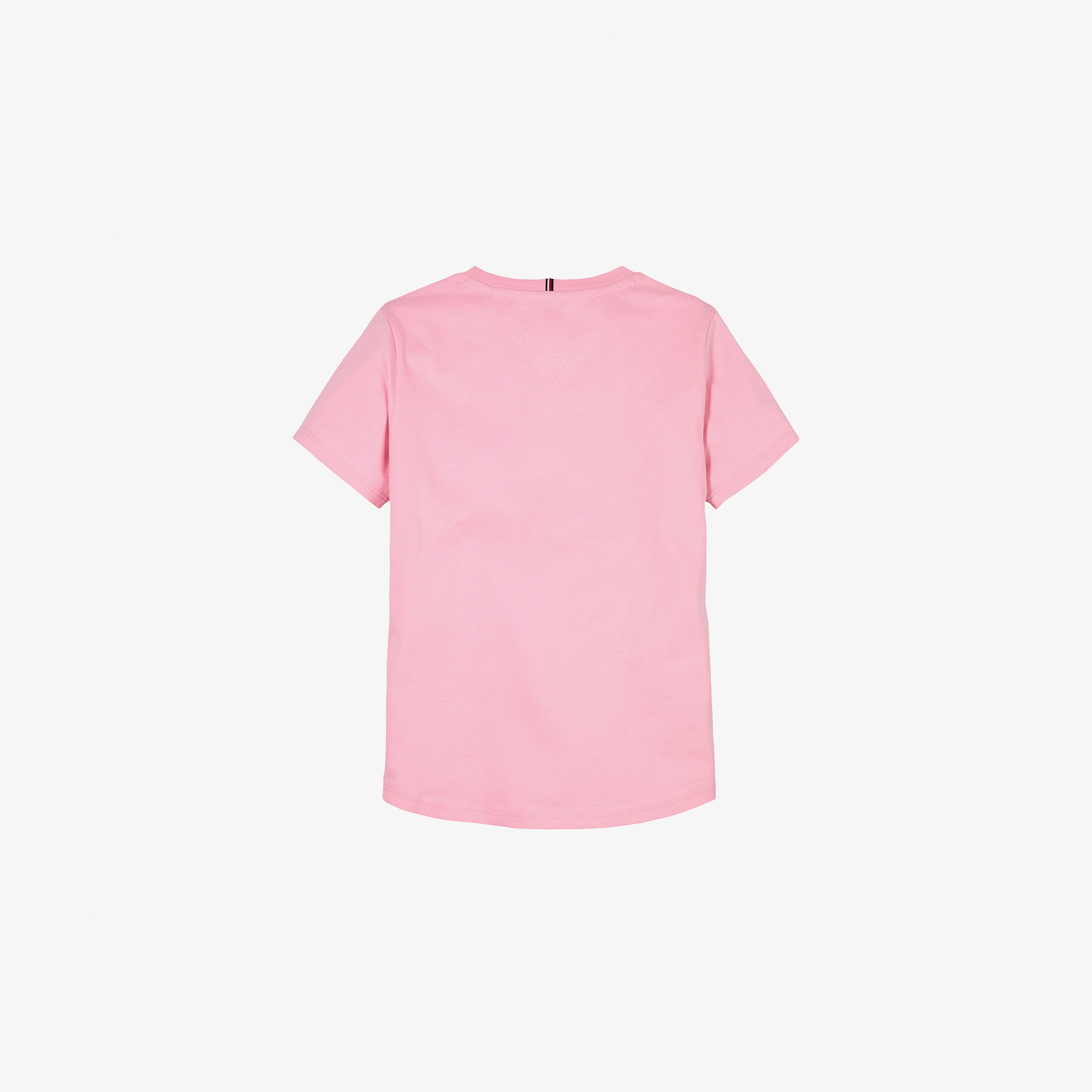 Tommy Hilfiger Tommy Script Slim Çocuk Pembe T-Shirt