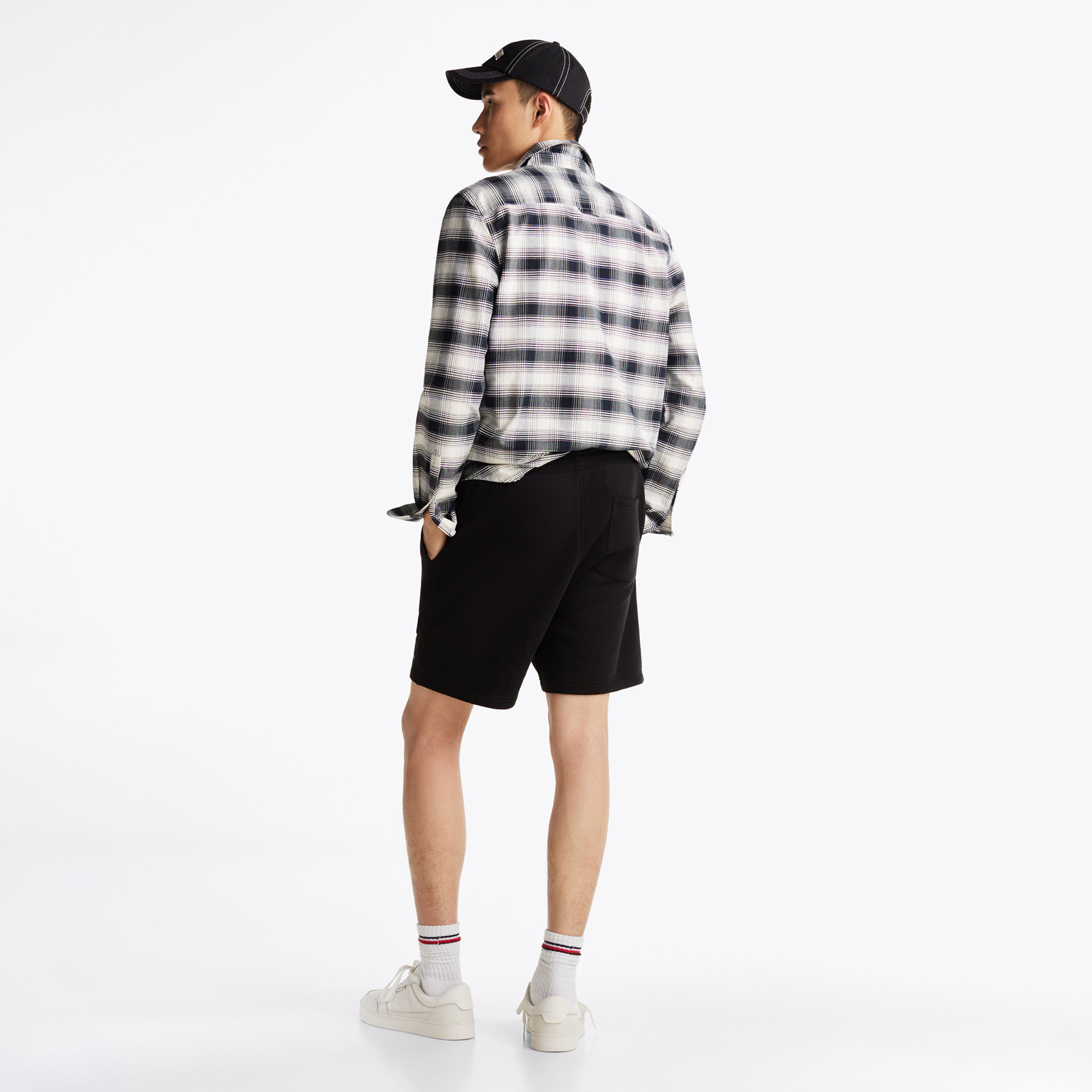 Tommy Hilfiger Tjm S Flag Beach Ext Erkek Siyah Şort