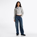 Tommy Hilfiger Tjcw Prep Varsity Zip-Thru Kadın Gri Sweatshirt