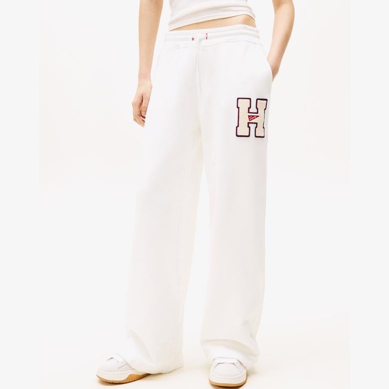 Tommy Hilfiger Tjw H Graphic Sweat Kadın Beyaz Eşofman Altı