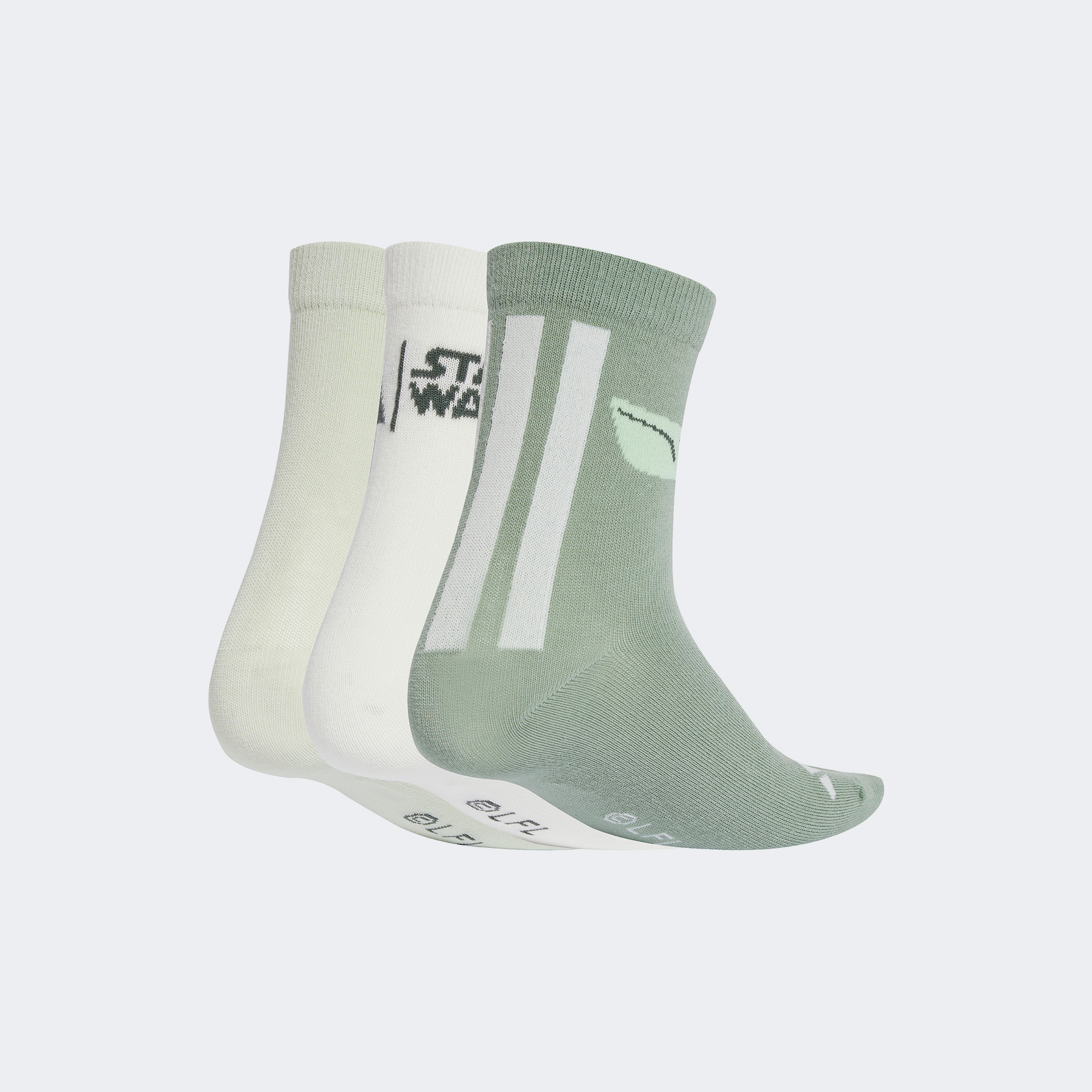 adidas X Star Wars Çocuk Yeşil 3'lü Çorap