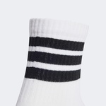 adidas Ribbed Çocuk Siyah/Beyaz 3'lü Çorap