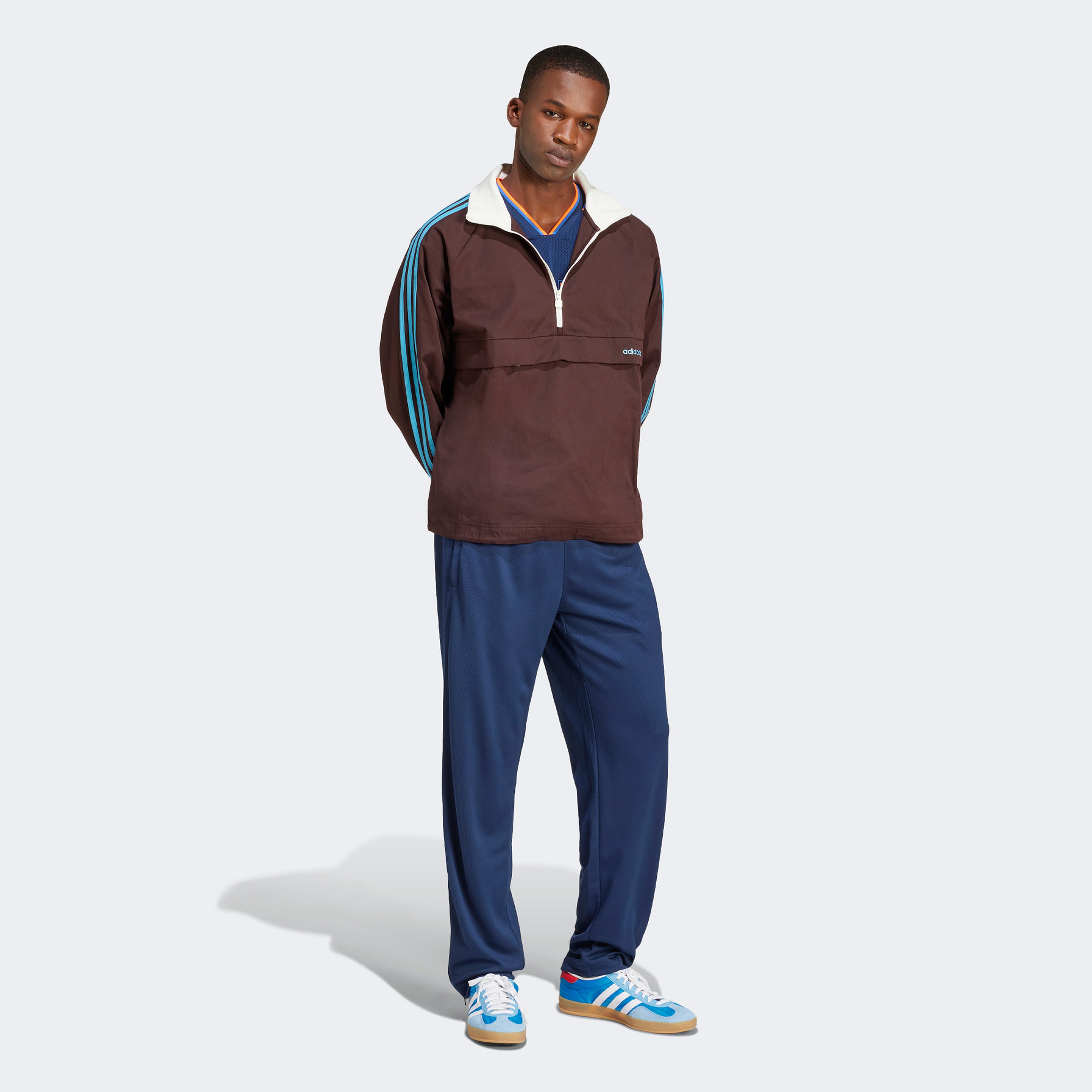 adidas Originals Pullover Erkek Kahverengi Ceket