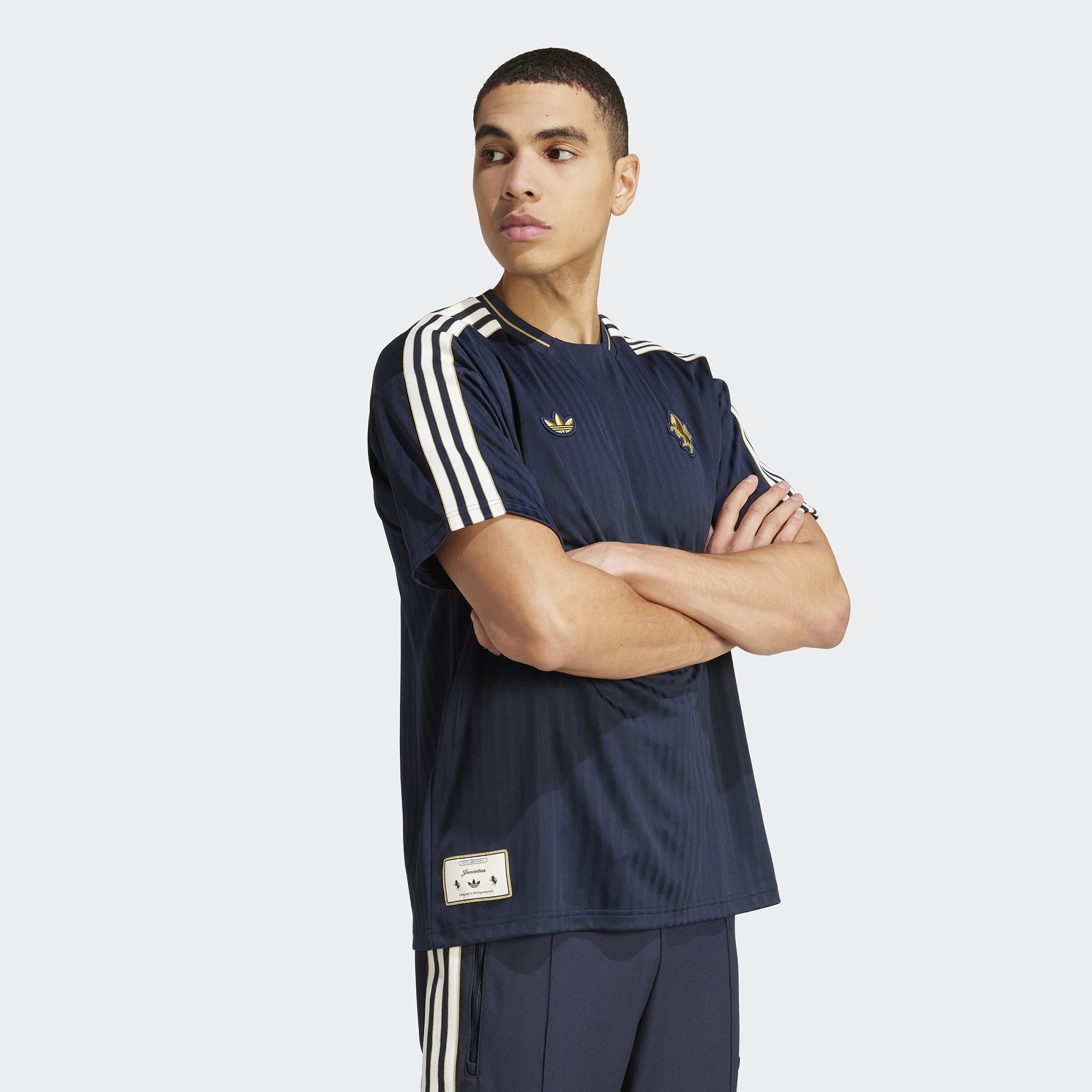 adidas Juventus FC Erkek Mavi Futbol Forması