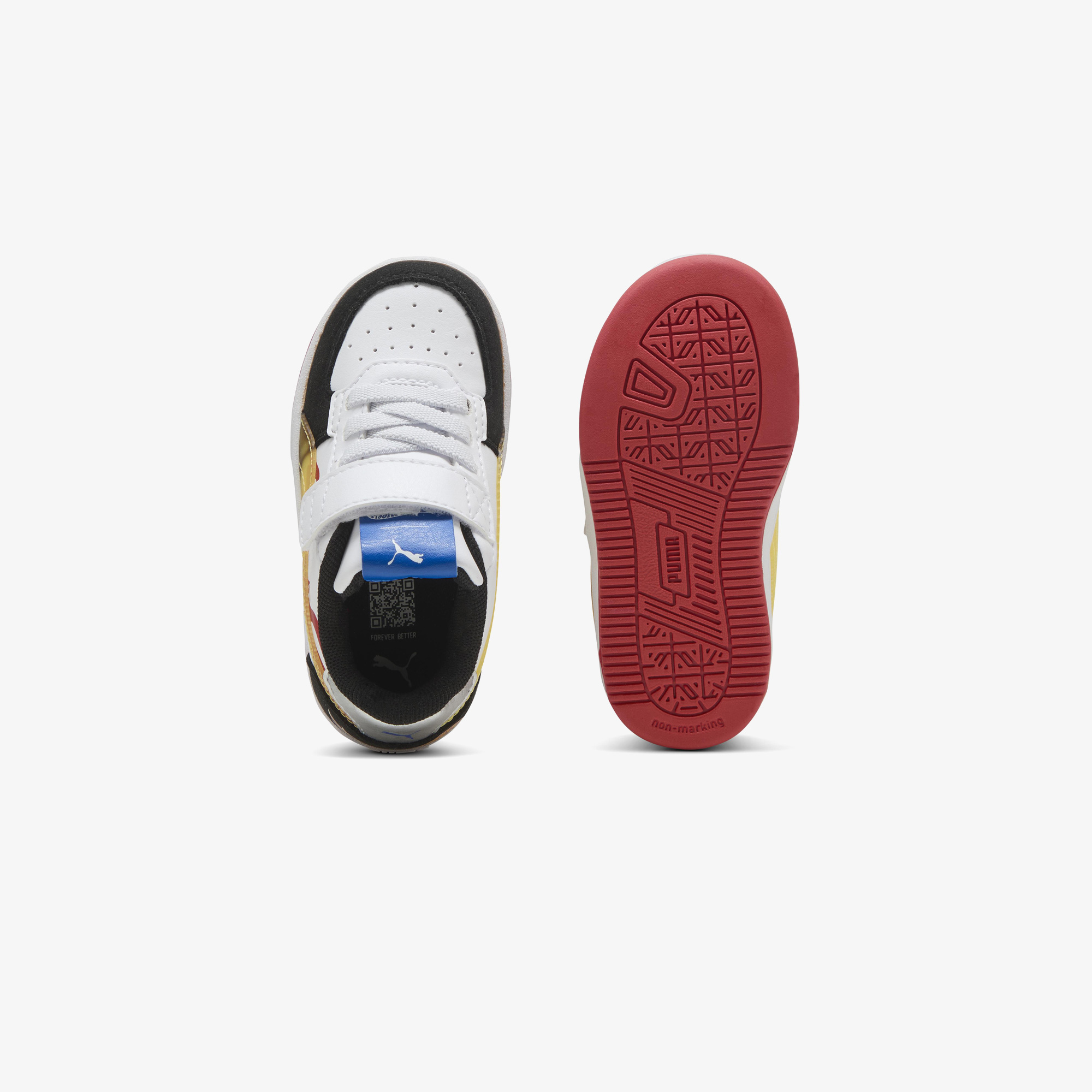 Puma Caven 2.0 Hotwheelsac Bebek Beyaz Spor Ayakkabı