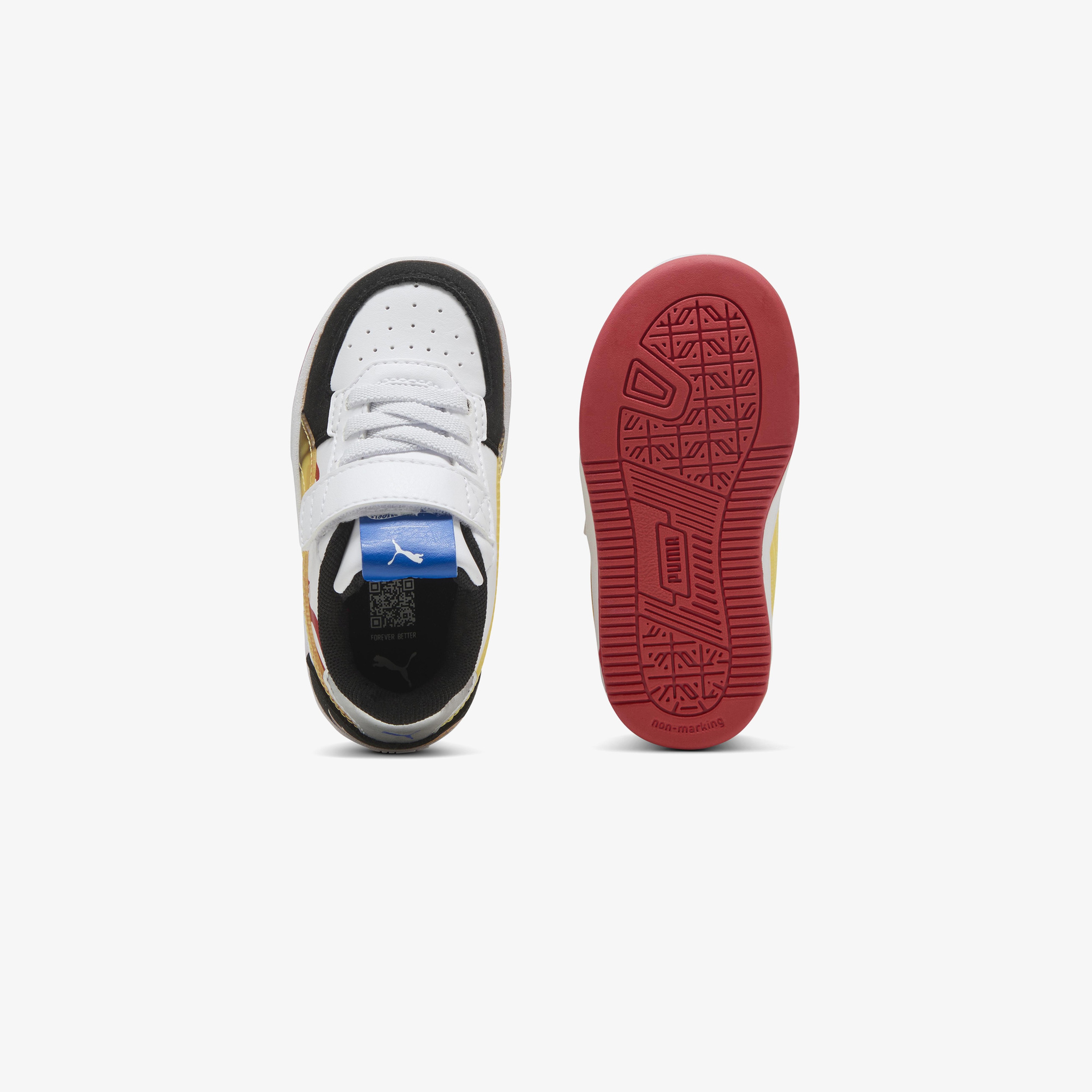 Puma Caven 2.0 Hotwheelsac Bebek Beyaz Spor Ayakkabı