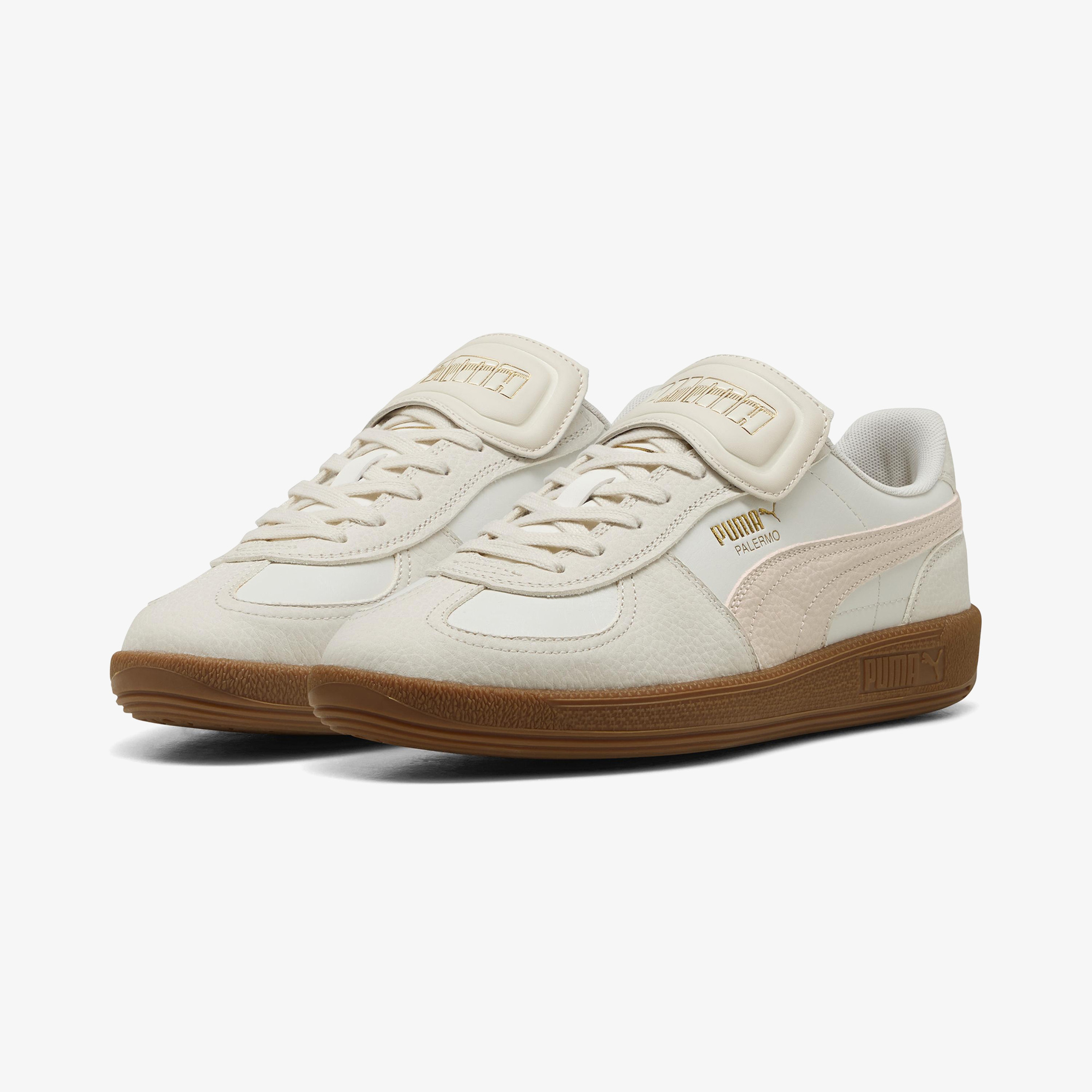 Puma Palermo Premium Unisex Krem Spor Ayakkabı