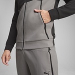 Puma Pumatech Full-Zip Hoodie Erkek Gri Eşofman Üstü