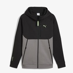Puma Pumatech Full-Zip Hoodie Erkek Gri Eşofman Üstü
