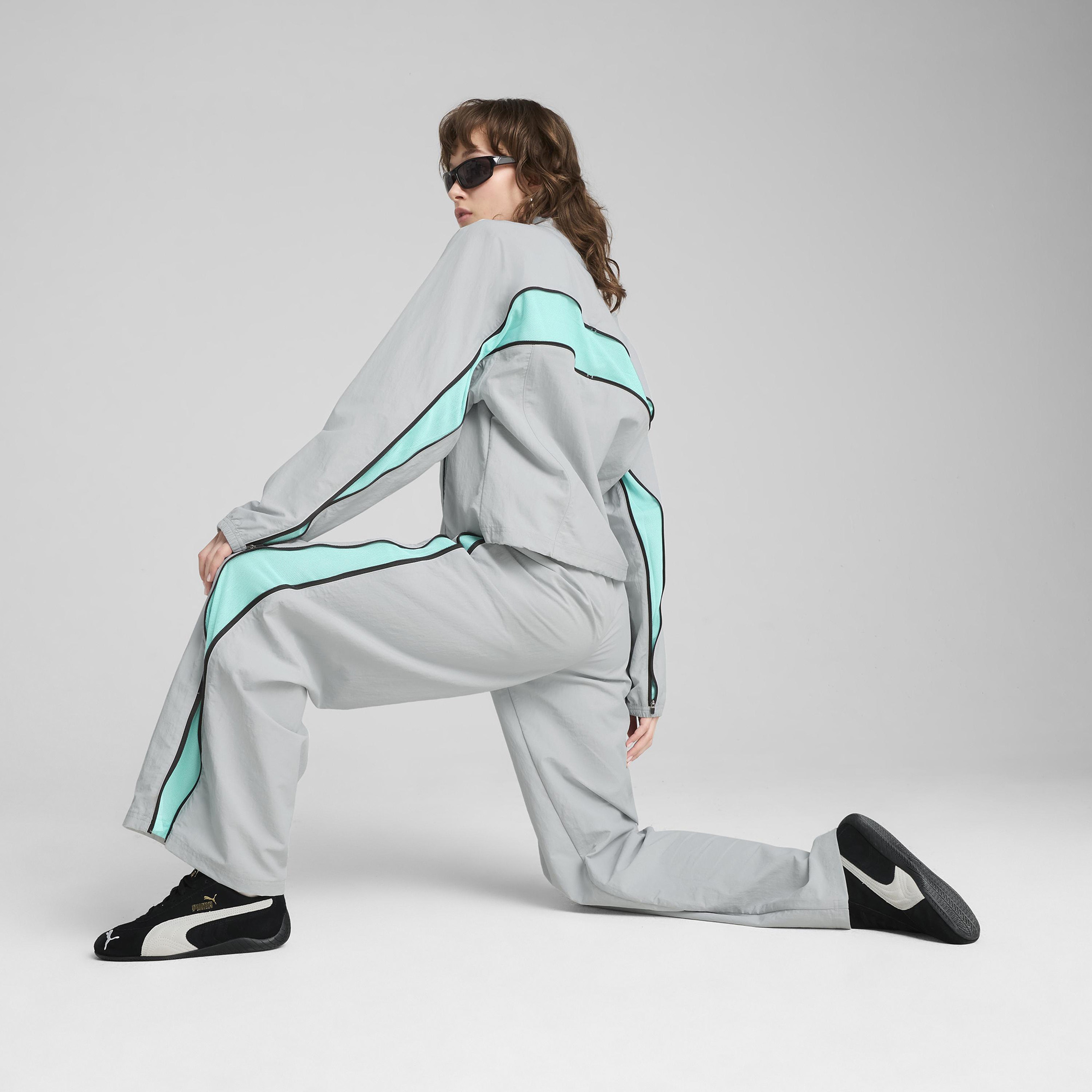 Puma Dare To Zip-Off Kadın Gri Ceket