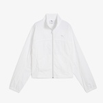 Puma Dare To Zip-Off Dokuma Kadın Beyaz Ceket