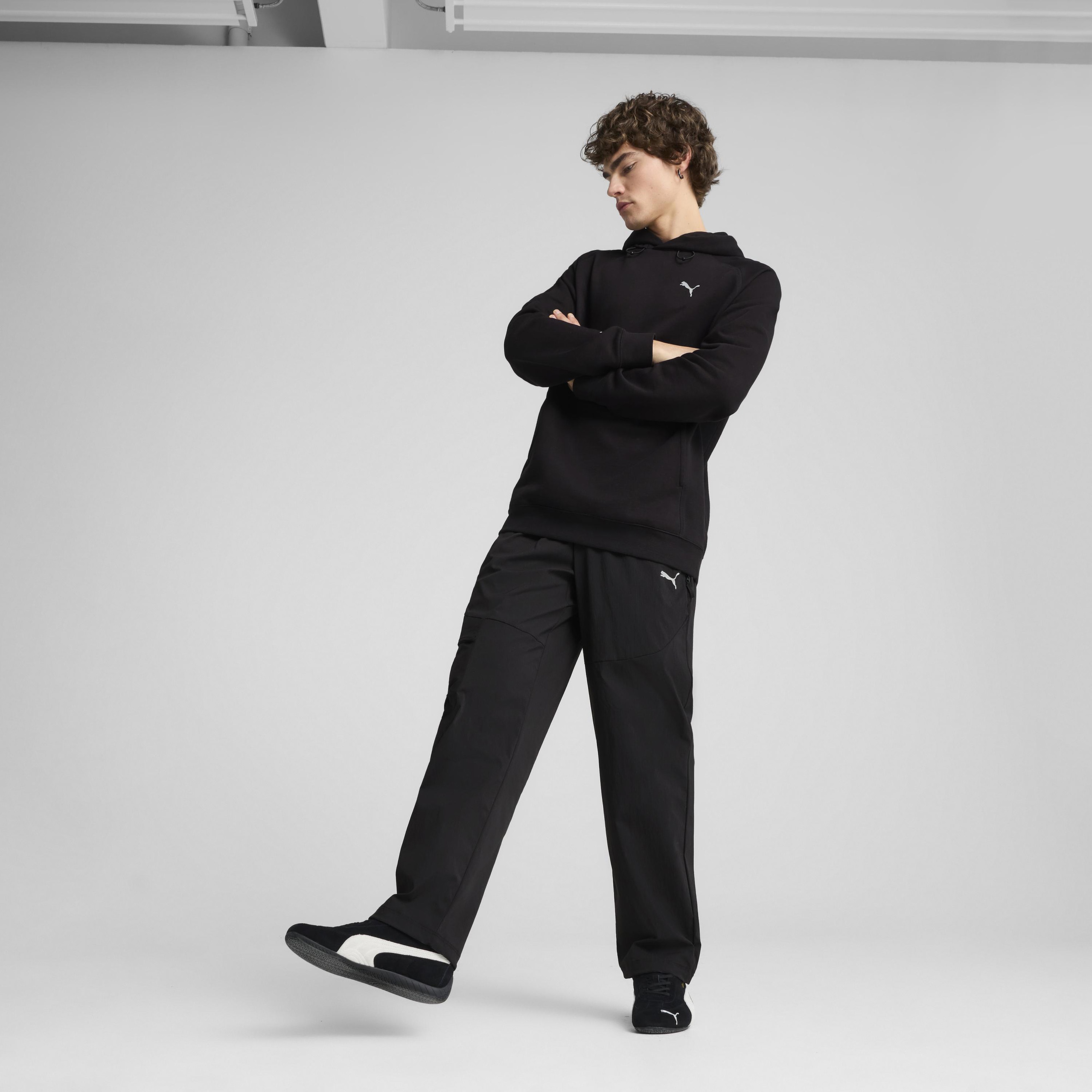 Puma Pumatech Relaxed Cargo Erkek Siyah Eşofman Altı