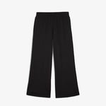 Puma Wardrobe Essentials Low Rise Kadın Siyah Popper Eşofman Altı