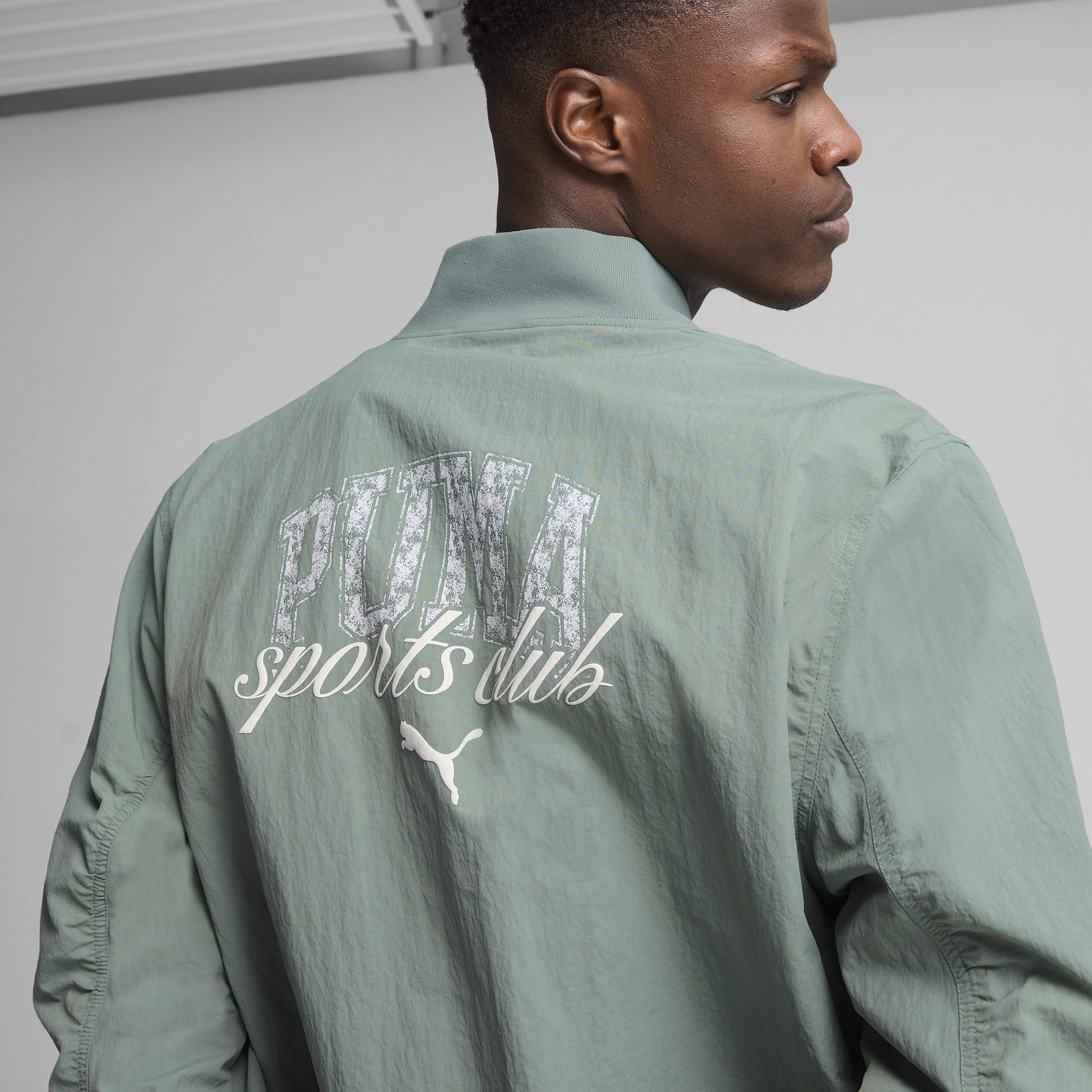 Puma Class Bomber Erkek Yeşil Ceket
