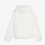 Puma Wardrobe Essentials Oversized Kadın Beyaz Rüzgarlık