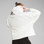 Puma Wardrobe Essentials Oversized Kadın Beyaz Rüzgarlık