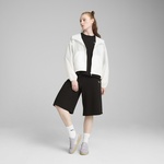 Puma Wardrobe Essentials Oversized Kadın Beyaz Rüzgarlık