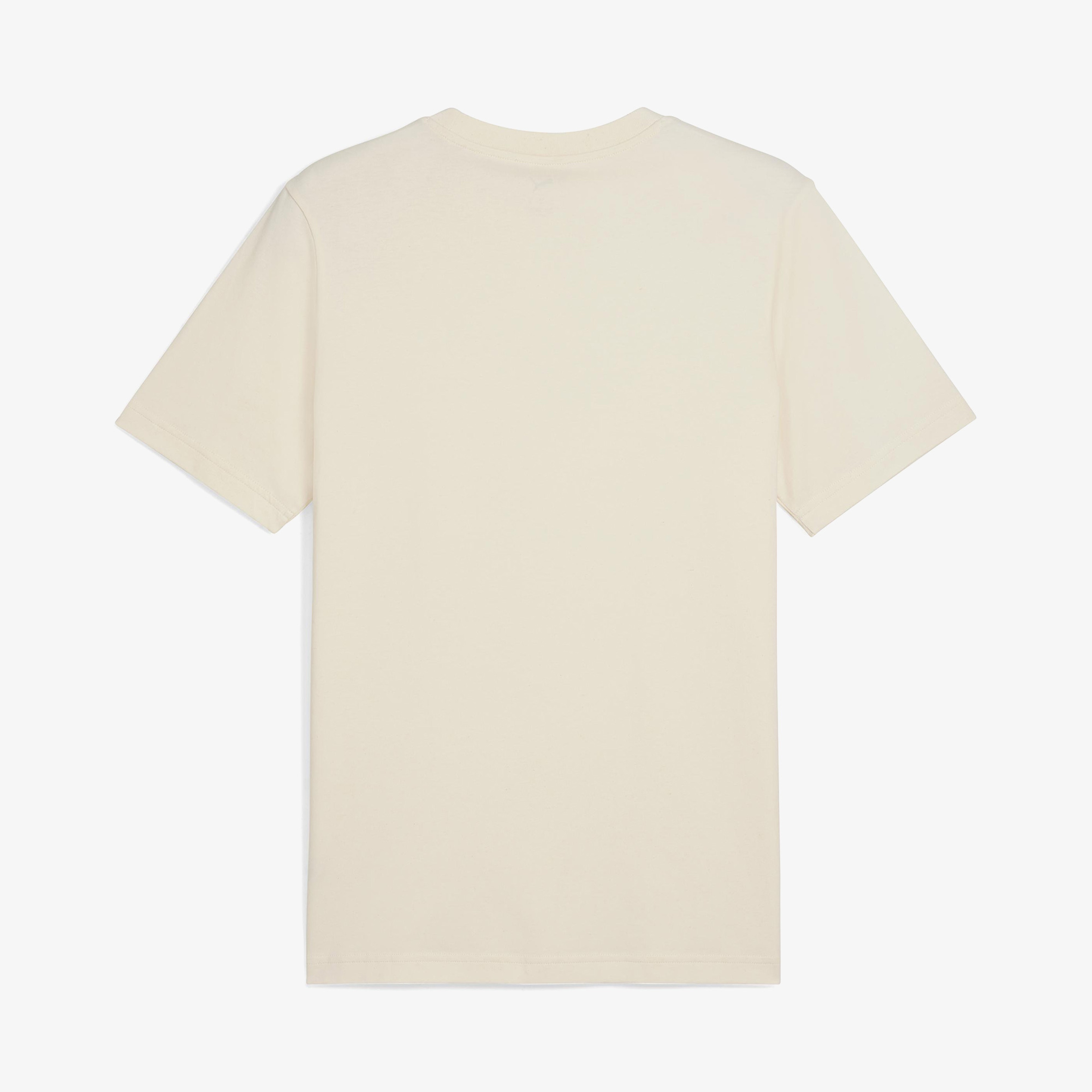 Puma Essentials Elevated Erkek Krem T-Shirt