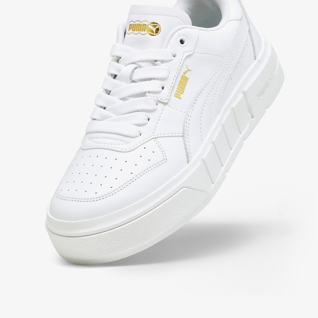 Puma Cali Court Lth Wns Kadın Beyaz Spor Ayakkabı - Görsel 7