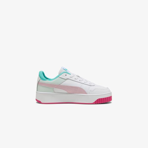 Puma Carina Street Jr Çocuk Beyaz Spor Ayakkabı