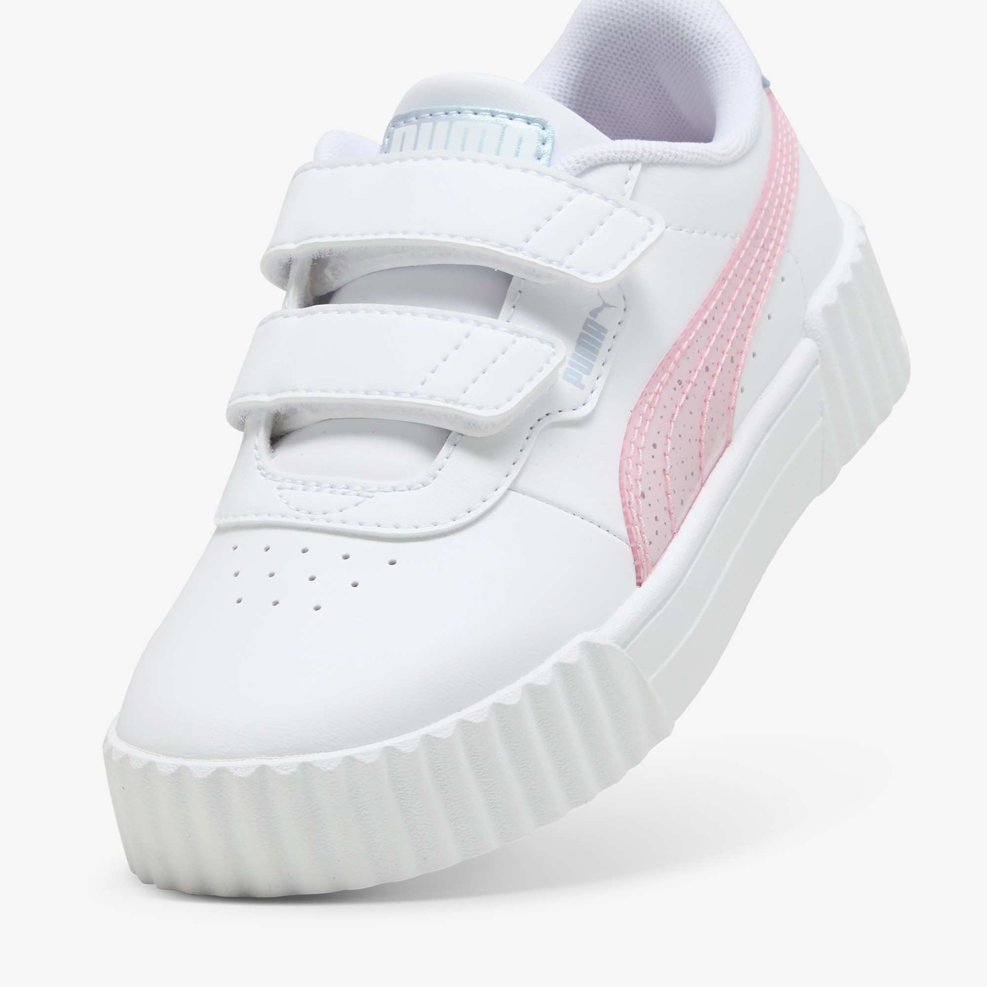 Puma Carina 3 0 Blurry Dreamsv Ps Çocuk Beyaz Spor Ayakkabı