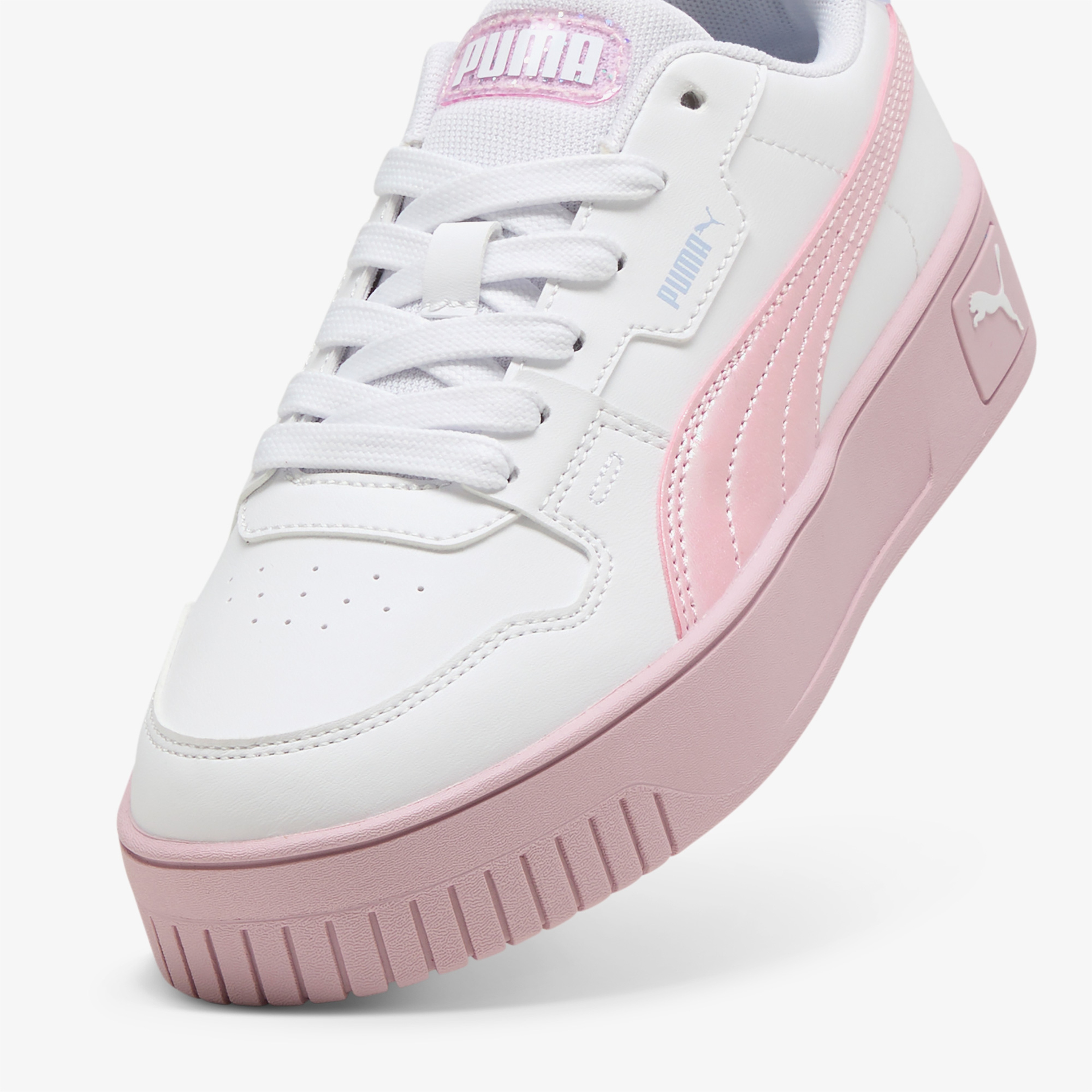 Puma Carina Street Blurrydreamsjr Çocuk Beyaz Spor Ayakkabı