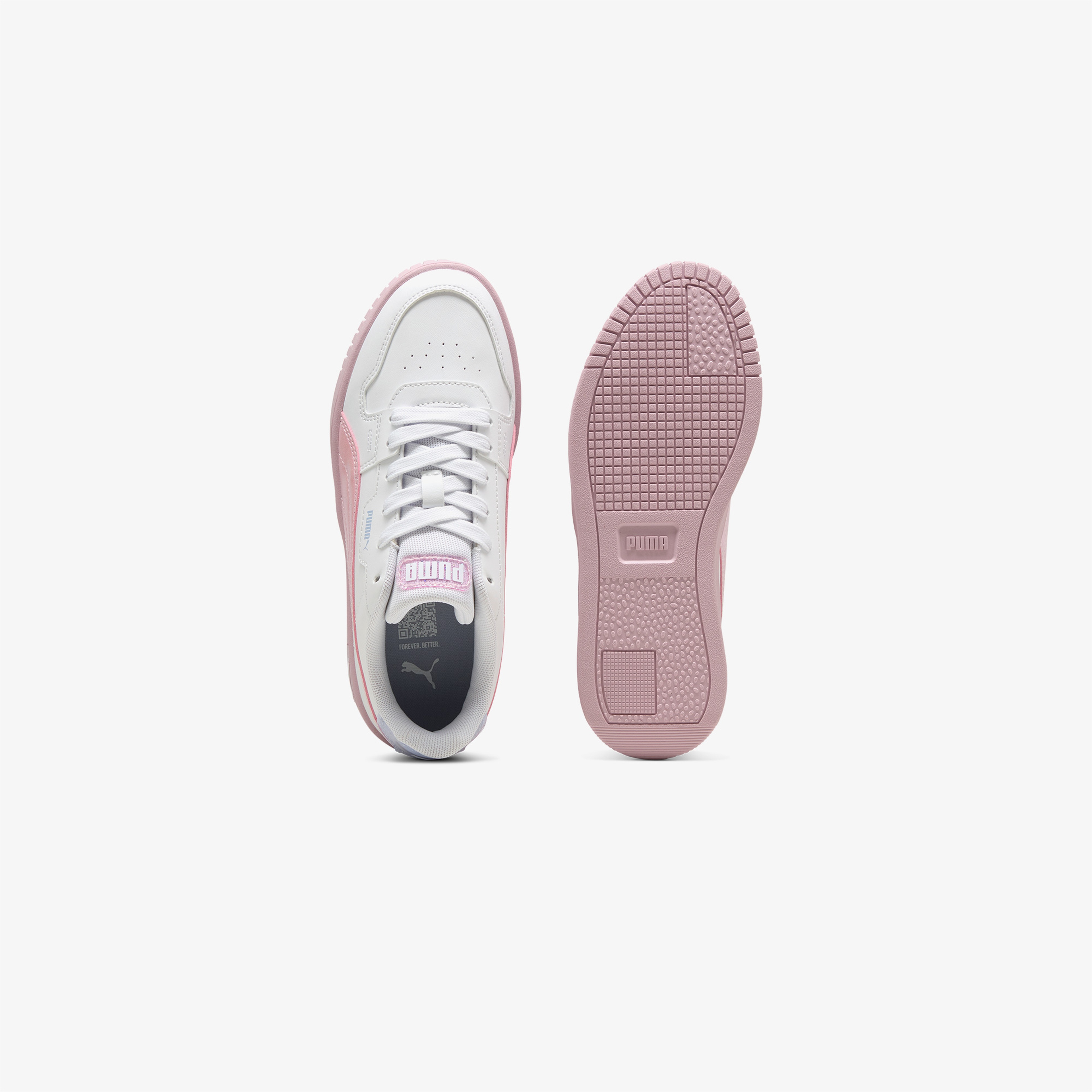 Puma Carina Street Blurrydreamsjr Çocuk Beyaz Spor Ayakkabı