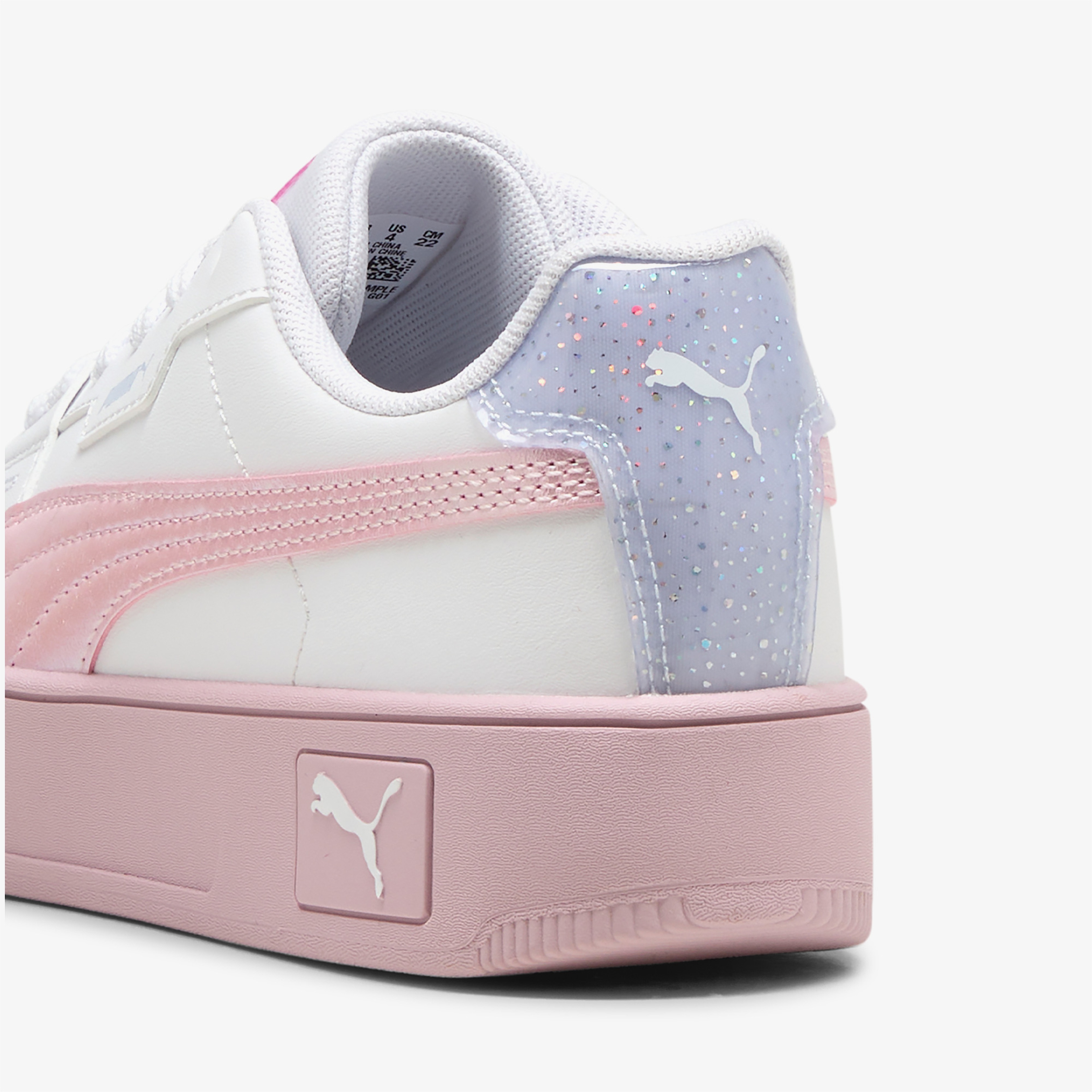 Puma Carina Street Blurrydreamsjr Çocuk Beyaz Spor Ayakkabı