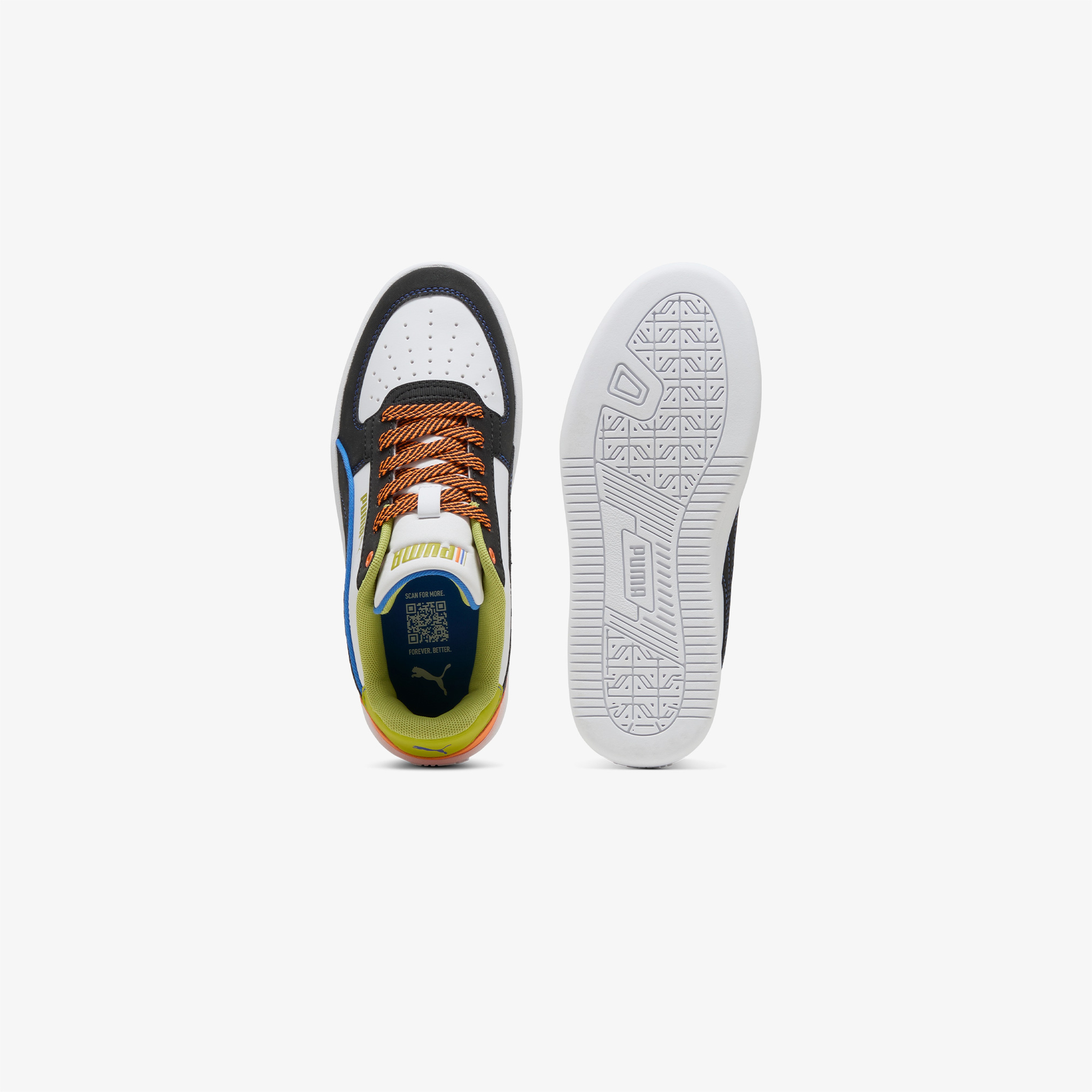 Puma Caven 2 0 Starblitz Beyaz Genç Çocuk Spor Ayakkabı