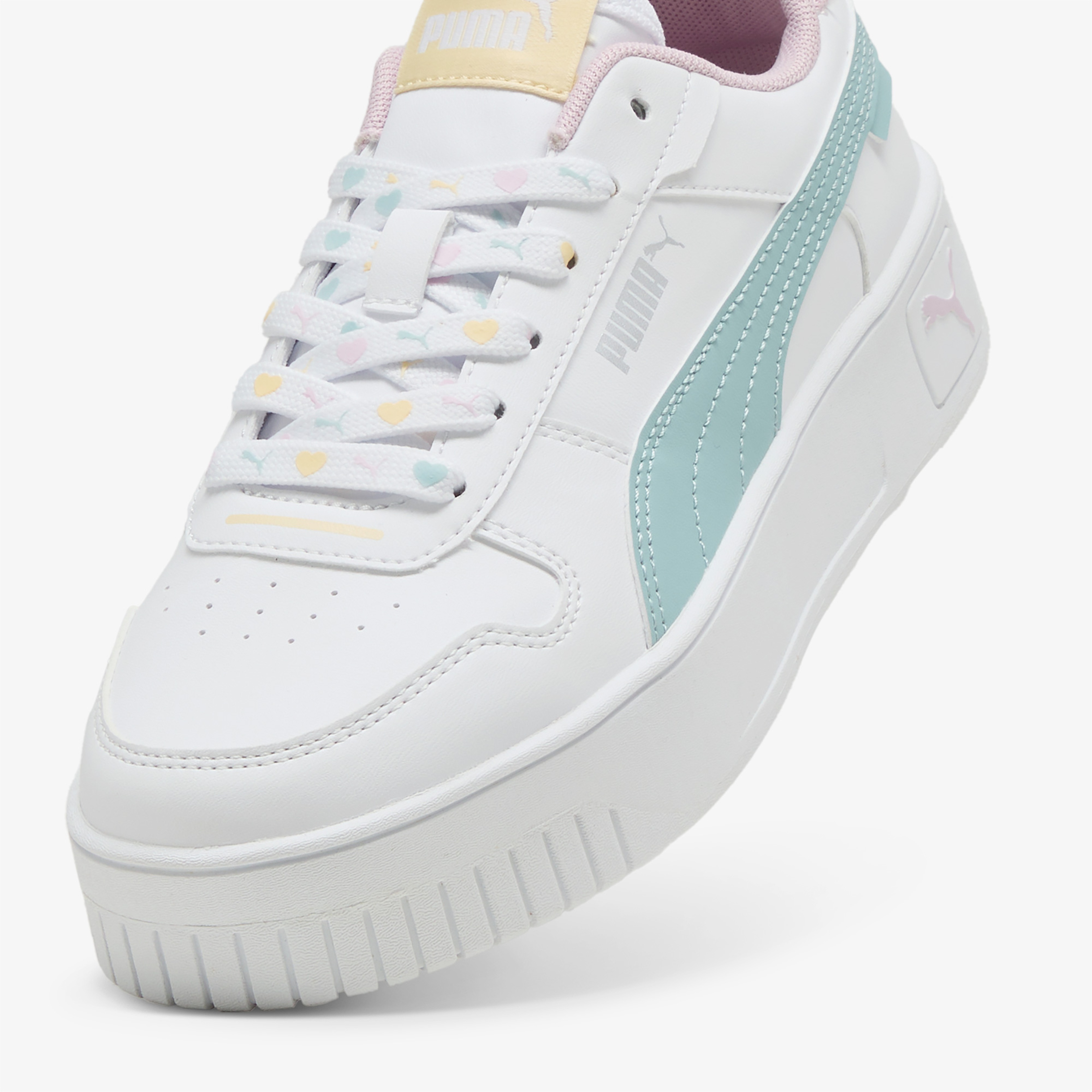 Puma Carina Street Lacey Jr Unisex Beyaz Spor Ayakkabı