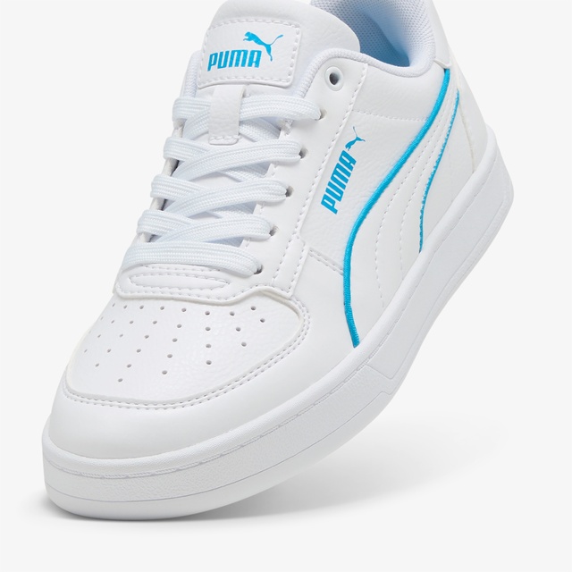 Puma Caven 2 0 Piping Jr Çocuk Beyaz Spor Ayakkabı - Görsel 6
