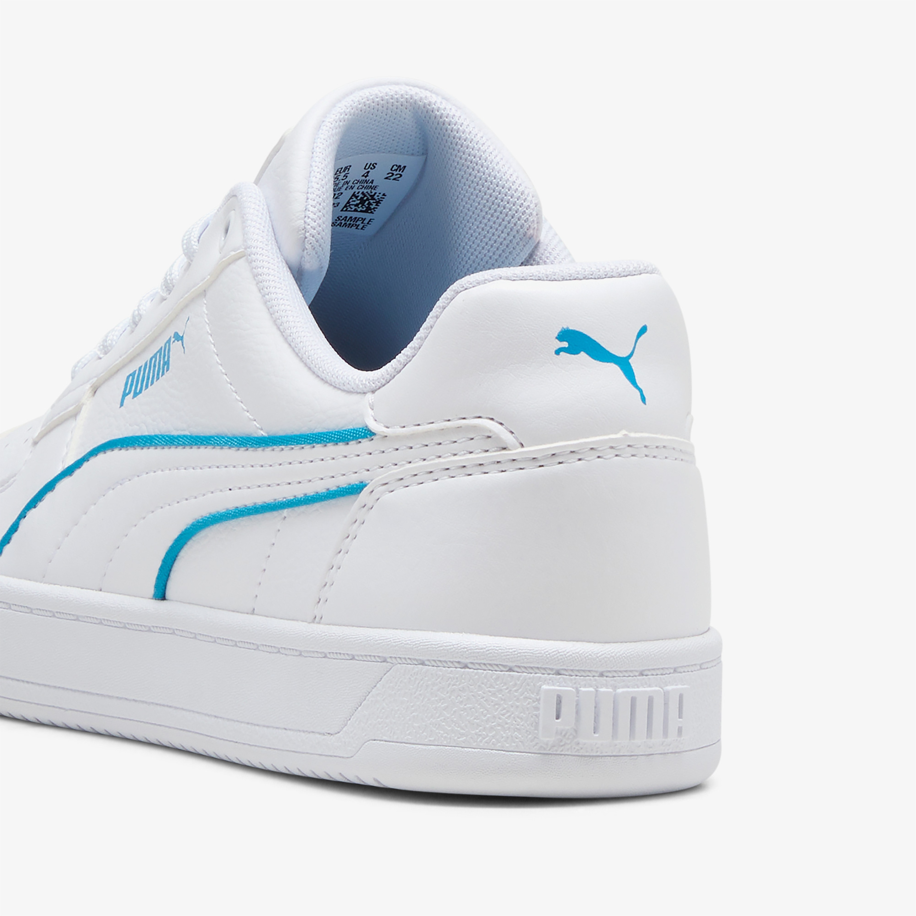 Puma Caven 2 0 Piping Jr Çocuk Beyaz Spor Ayakkabı