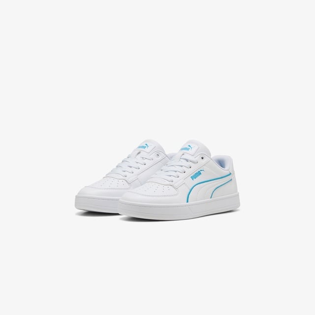 Puma Caven 2 0 Piping Jr Çocuk Beyaz Spor Ayakkabı - Görsel 3