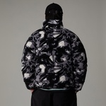 The North Face Polar Nuptse Erkek Desenli Siyah Mont